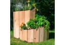Dobar Kräuterspirale Massivholz Bausatz für Garten Bild 3