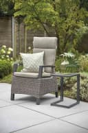 SIENA GARDEN Beistelltisch Ramo Anthrazit Aluminium Bild 1