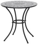 Siena Garden Gartentisch Como, Keramikplatte, Stahlgestell, Dunkelgrau Bild 2