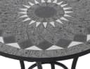 Siena Garden Gartentisch Como, Keramikplatte, Stahlgestell, Dunkelgrau Bild 3