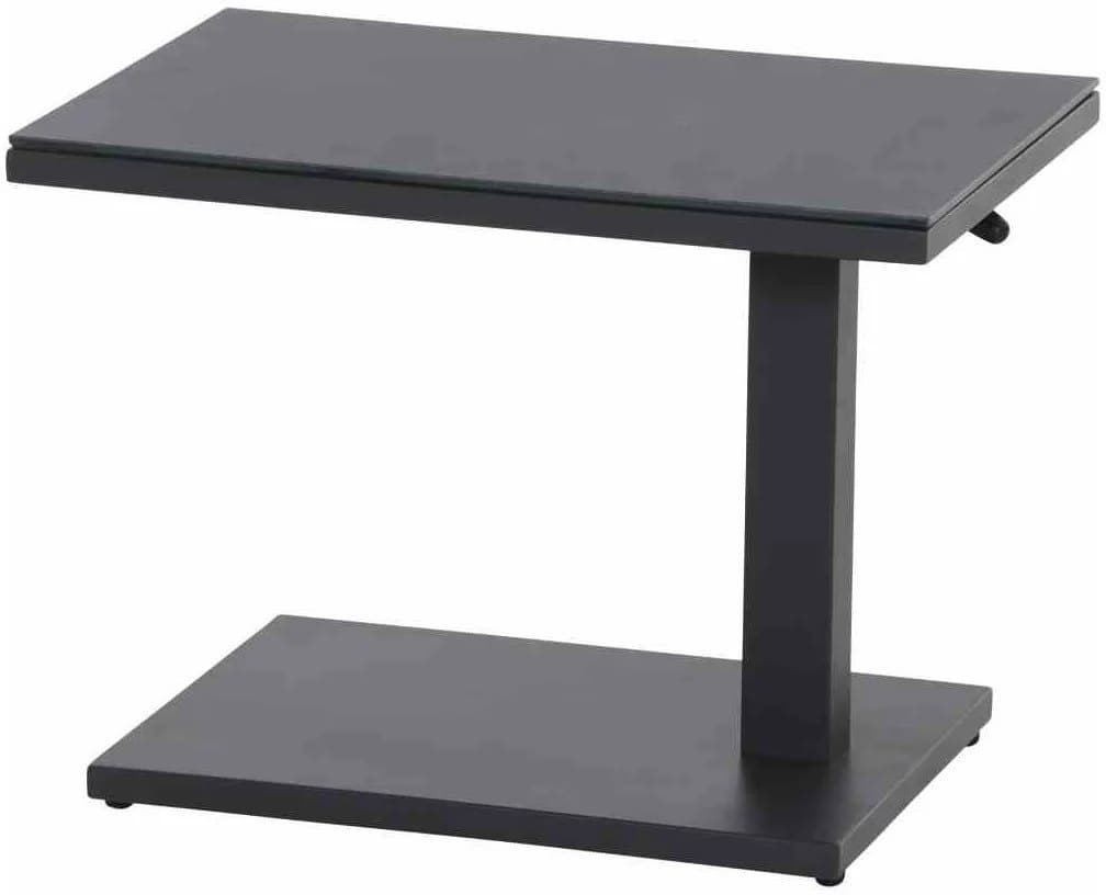 Siena Garden TORENO Lift-Beistelltisch Glas anthrazit - Bild 3