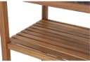 Gartentisch SIENA GARDEN Riva Braun Massivholz Bild 5