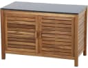 Gartentisch SIENA GARDEN Riva Braun Massivholz Bild 2