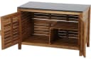 Gartentisch SIENA GARDEN Riva Braun Massivholz Bild 5