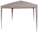 SIENA GARDEN Pavillon Starter Grau/Taupe 300x300 cm mit Seitenwänden Bild 1