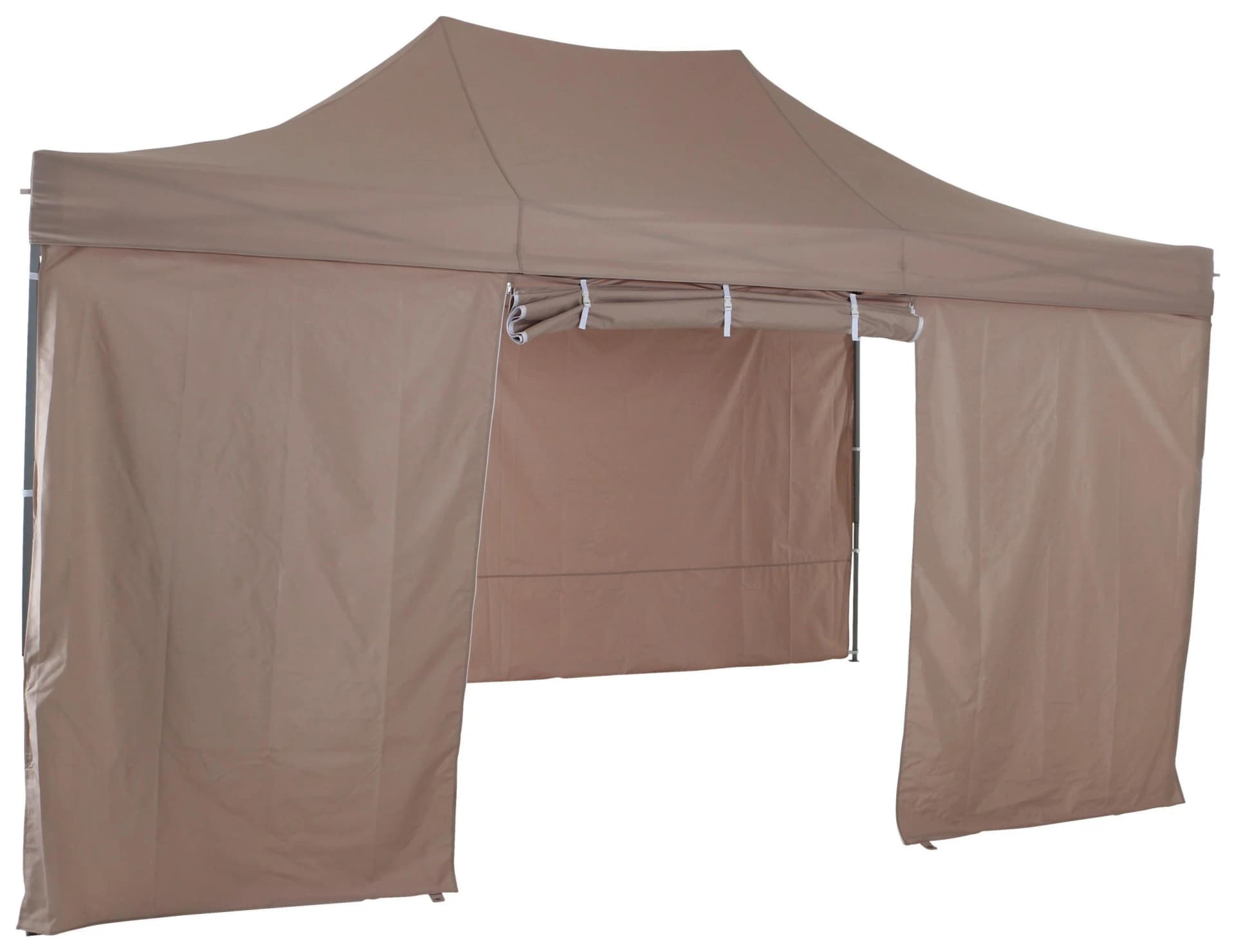 Faltpavillon SIENA GARDEN Allrounder Grau/Taupe