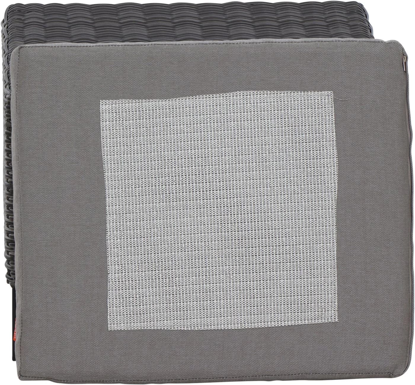 Siena Garden Hocker CORIDO Aluminium Gardino Geflecht Anthrazit - Bild 5