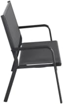 Gartenbank siena GARDEN TESORO Aluminium Ranotex® Schwarz-Silber Bild 5
