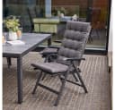 Siena Garden Sesselauflage ATRIA Anthrazit Polyester Bild 1