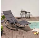 Sienna Garden Relaxliege Schwarz Bild 1