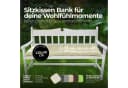 etérea Bankauflage Basic Beige Microfaser Sitzkissen Bild 1