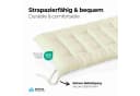 etérea Bankauflage Basic Beige Microfaser Sitzkissen Bild 3