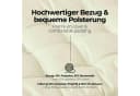 etérea Bankauflage Basic Beige Microfaser Sitzkissen Bild 4
