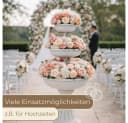 GarPet Pflanzturm 3-stöckig Grau/Weiß Kunststoff Blumenständer Bild 5