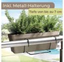 GarPet Balkonkasten mit Wasserspeicher und Halterung Bild 3