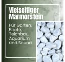 GarPet Carrara Weiß Marmorkies 25 kg Zierkies Bild 3