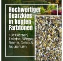GarPet Quarzkies Buntkies 25kg Garten Teich Aquarium Zierkies Bild 3
