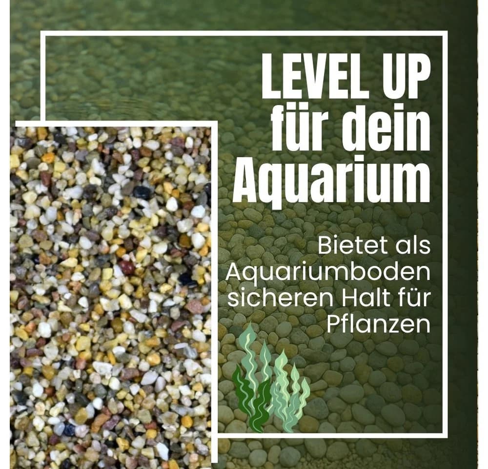 GarPet Quarzkies Buntkies 25kg Naturstein für Garten, Teich & Aquarium - Bild 5