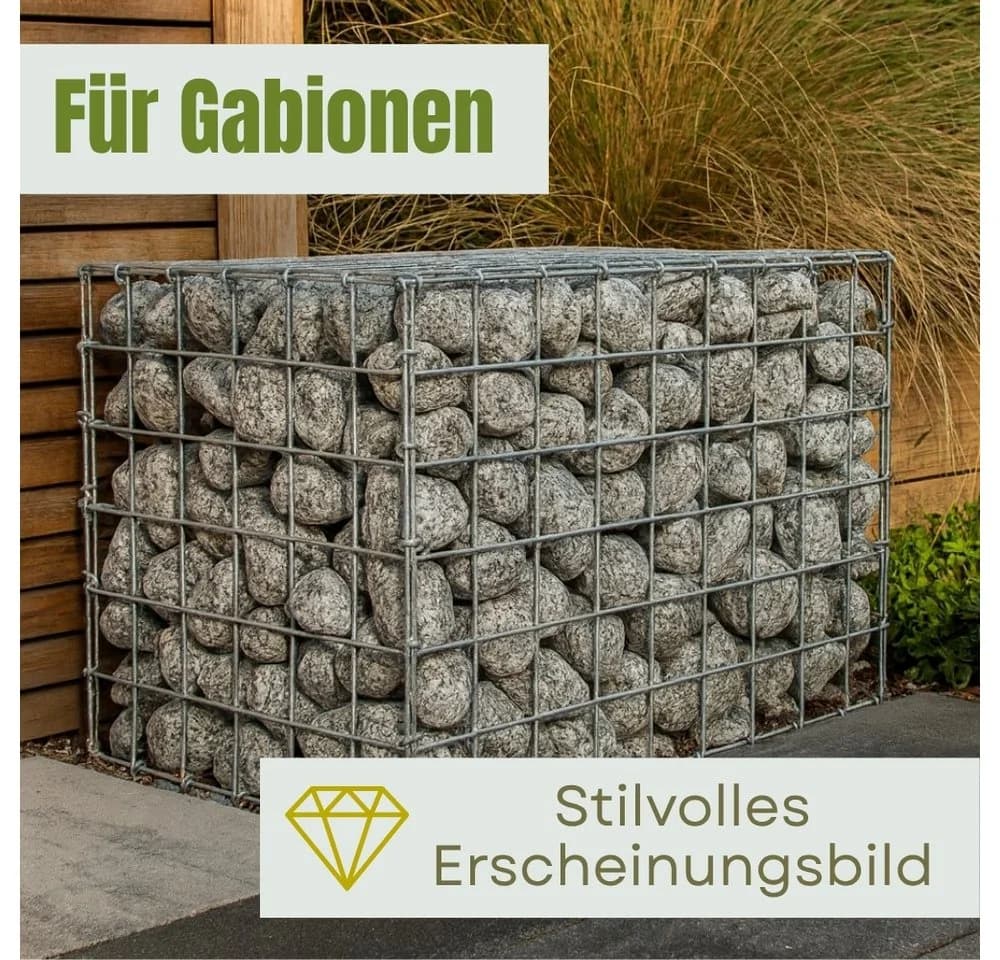 GarPet Zierkies Gletscherkies Granit Grau 25kg - Bild 4