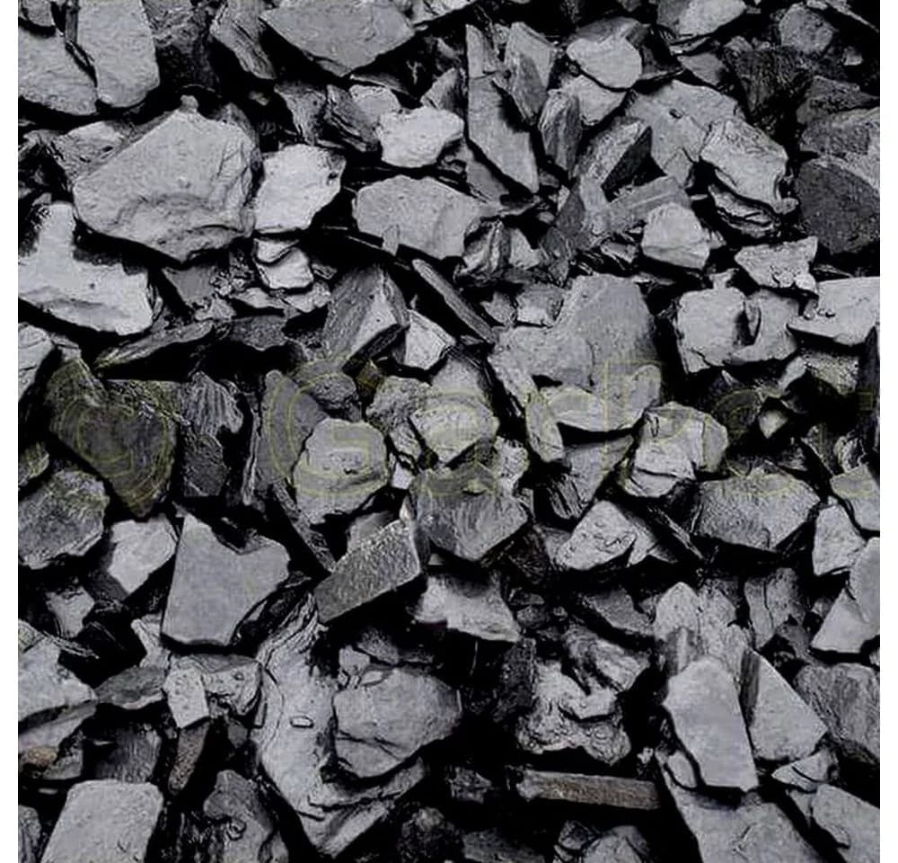 GarPet Schiefersplitt Garten 25 kg Zierkies Schwarz Schieferbruch Dekostein - Bild 2