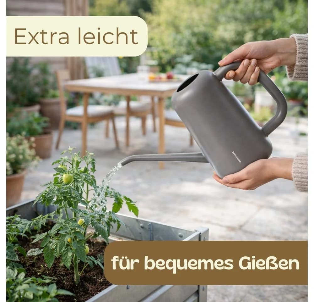 GarPet Gießkanne Zimmerpflanzen 3,8 L Indoor Kunststoff
