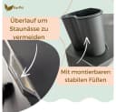 GarPet Kräuterspirale Pflanzsäule Blumentopf Anthrazit Bild 4