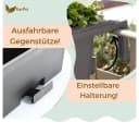 GarPet Balkonkasten 2er Set Anthrazit mit Wasserspeicher Bild 4