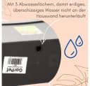GarPet Blumentopf 2er Set Wand Anthrazit Bild 5