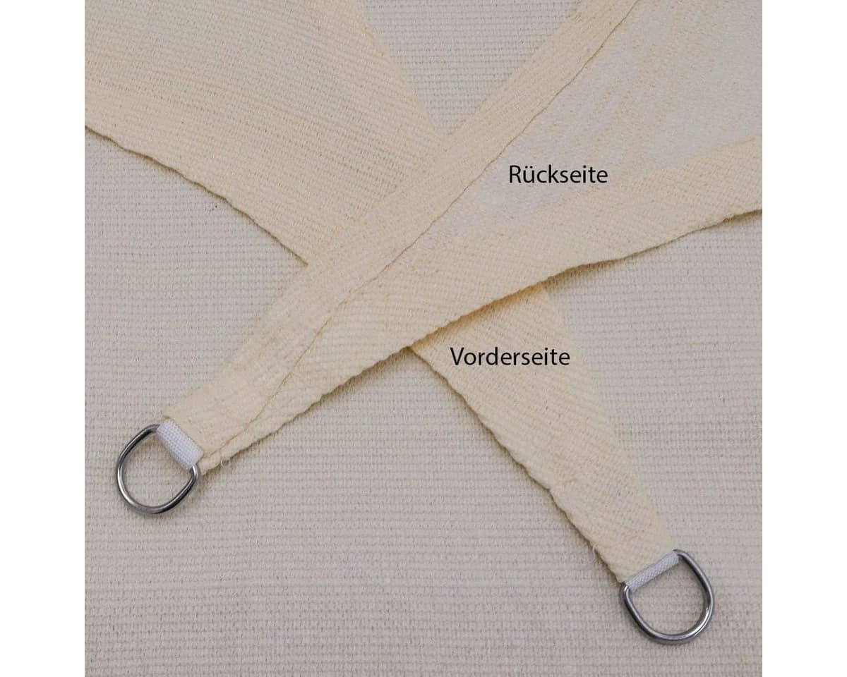 AMANKA UV Sonnensegel 2x2 m HDPE Beige - Bild 4