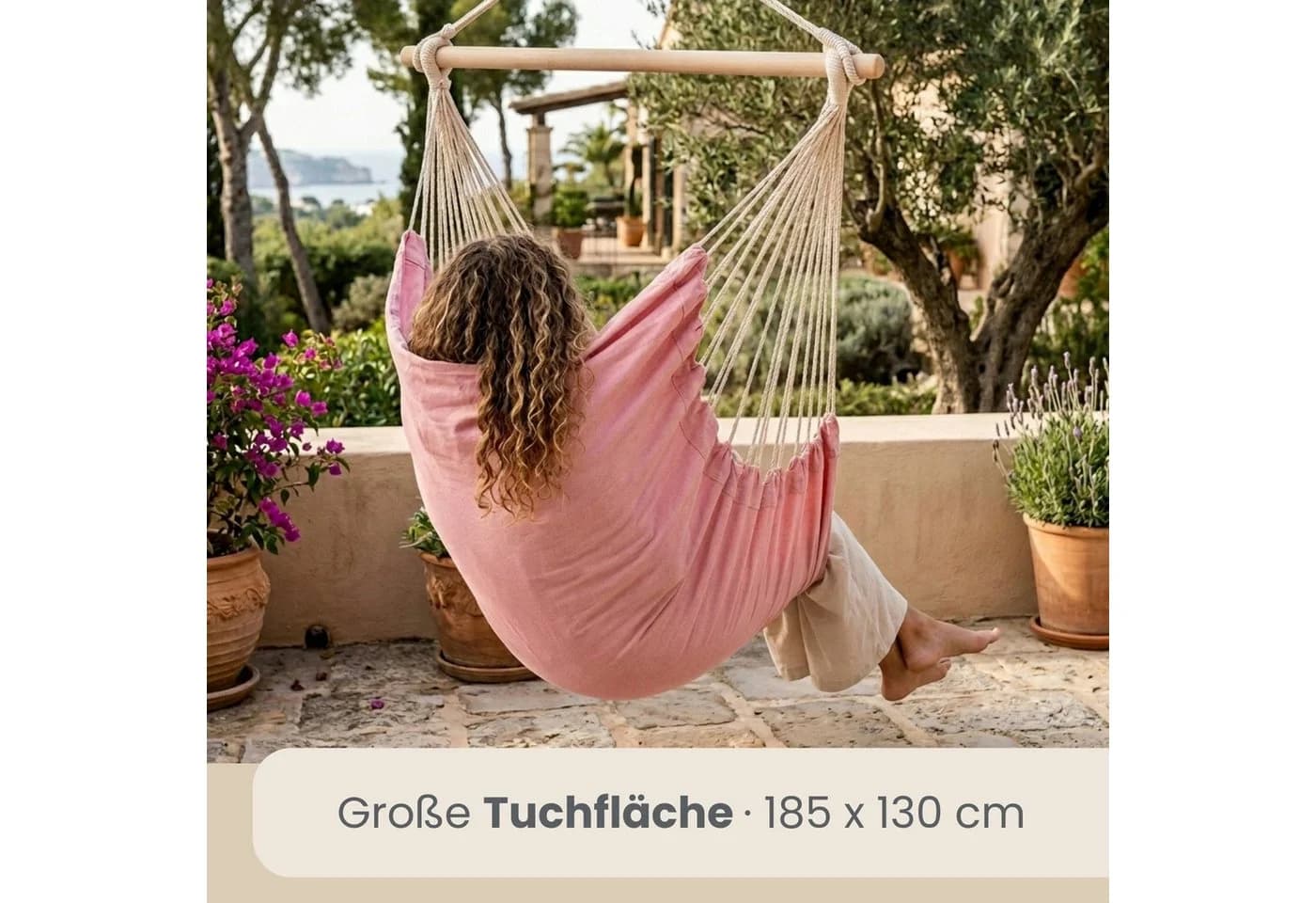 AMANKA XXL Hängesessel 2 Personen Hängestuhl - Bild 4