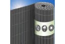 urfence Sichtschutzzaunmatten 100x300 PVC Sichtschutzmatte Anthrazit Bild 2