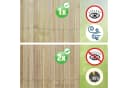 urfence Sichtschutzmatte Bambus 140x300 cm Braun Bild 3