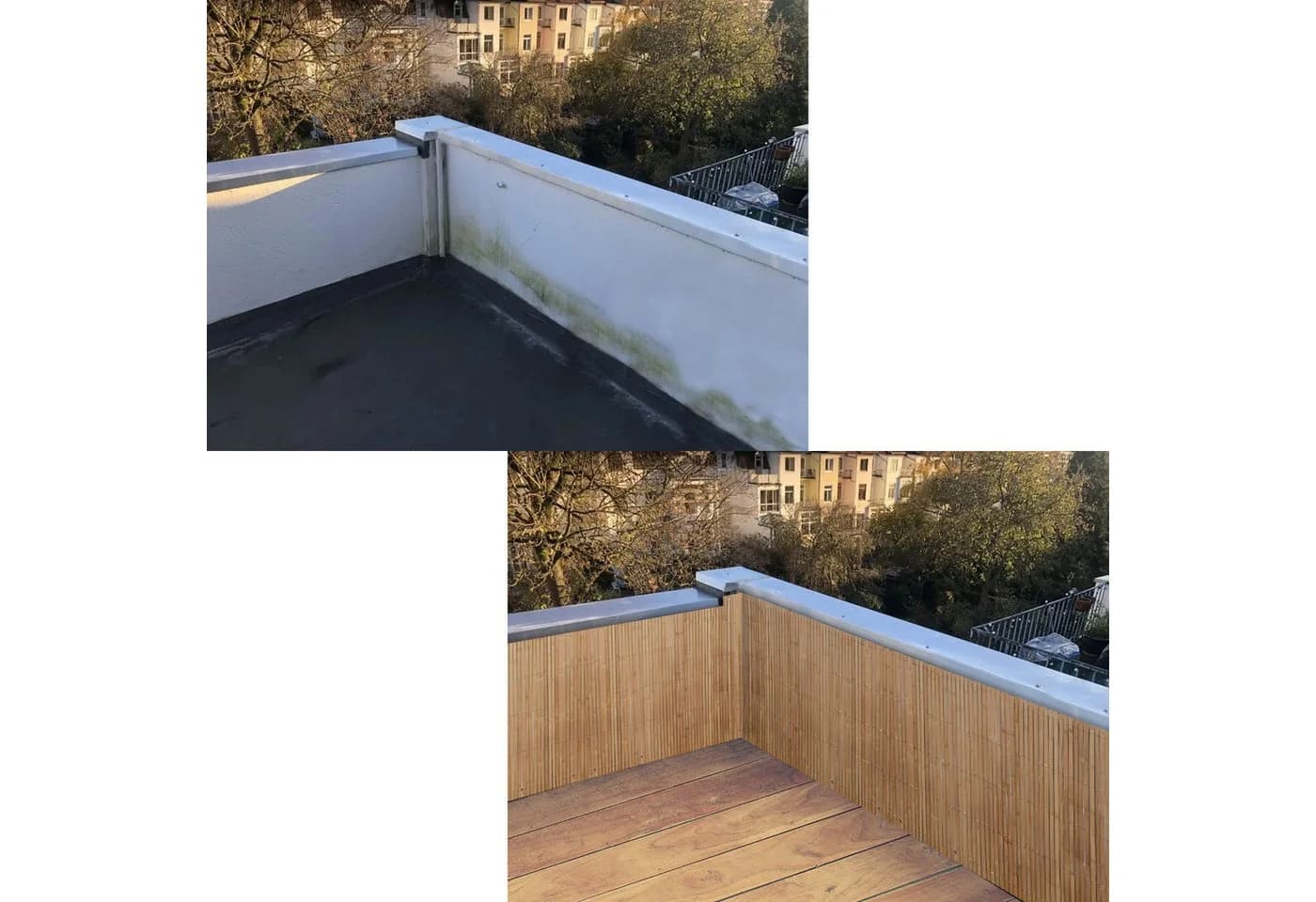 urfence Sichtschutzmatte Bambus 140x300 cm Braun - Bild 5