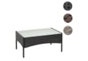 MCW Gartentisch Hamar Anthrazit Poly-Rattan mit Glasplatte Bild 4