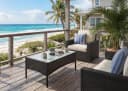 MCW Gartentisch Hamar Anthrazit Poly-Rattan mit Glasplatte Bild 5