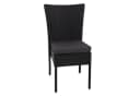MCW 2er-Set Poly-Rattan Stuhl Stapelbar Schwarz mit Kissen Bild 5