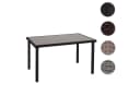 MCW Poly-Rattan Tisch Gartentisch Balkontisch 120x75cm Schwarz Bild 4
