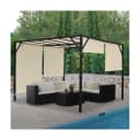 MCW Pergola Beja 4x4m mit Schiebedach Bild 1