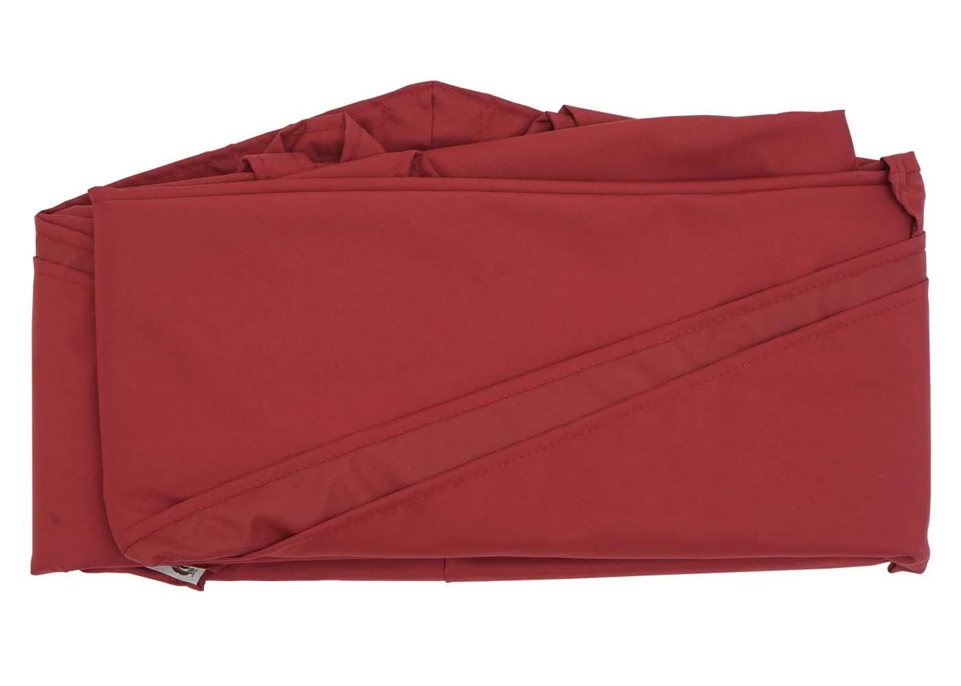 Sonnenschirmbezug MCW-A96, 8 Streben rund Ø3m 220g/m² Polyester Ersatz-Bezug für Ampelschirm MCW-A96~ bordeaux - Bild 5