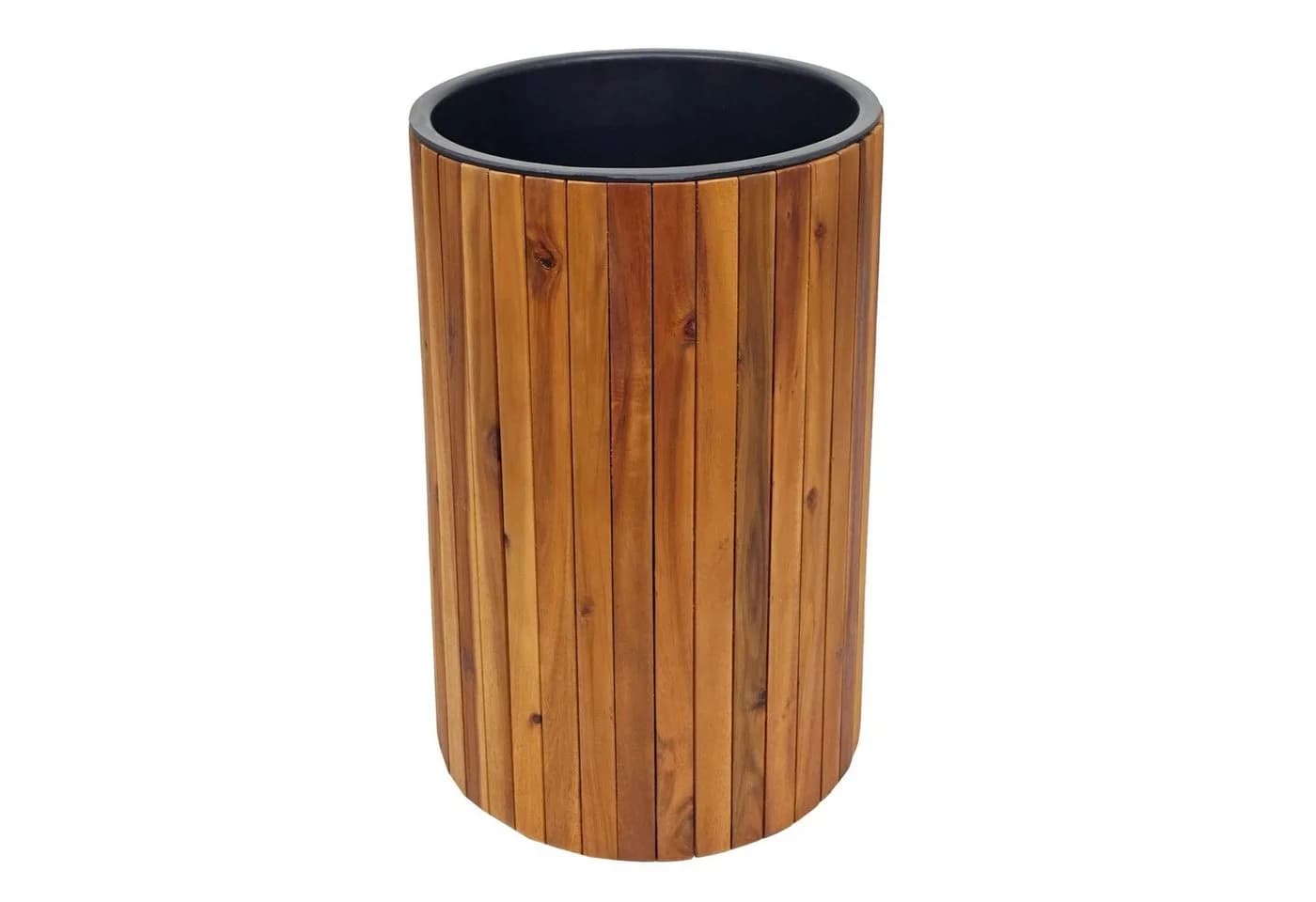 MCW Pflanzkasten MCW-L24 Rund 50x34cm Akazienholz Braun Outdoor - Bild 2