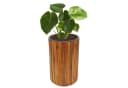 MCW Pflanzkasten MCW-L24 Rund 50x34cm Akazienholz Braun Outdoor Bild 3