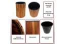 MCW Pflanzkasten MCW-L24 Rund 50x34cm Akazienholz Braun Outdoor Bild 4
