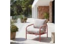 MCW Aluminium-Gartensessel MCW-O11 Terrakotta Beige Outdoor Stuhl Bild 3