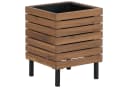 MCW Blumenkasten P84 Akazie & Stahl Outdoor Bild 1