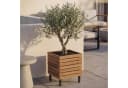 MCW Blumenkasten P84 Akazie & Stahl Outdoor Bild 2