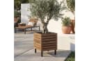 MCW Blumenkasten P84 Akazie & Stahl Outdoor Bild 5