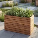MCW Blumenkasten MCW-L21 Outdoor Akazienholz hellbraun Bild 1