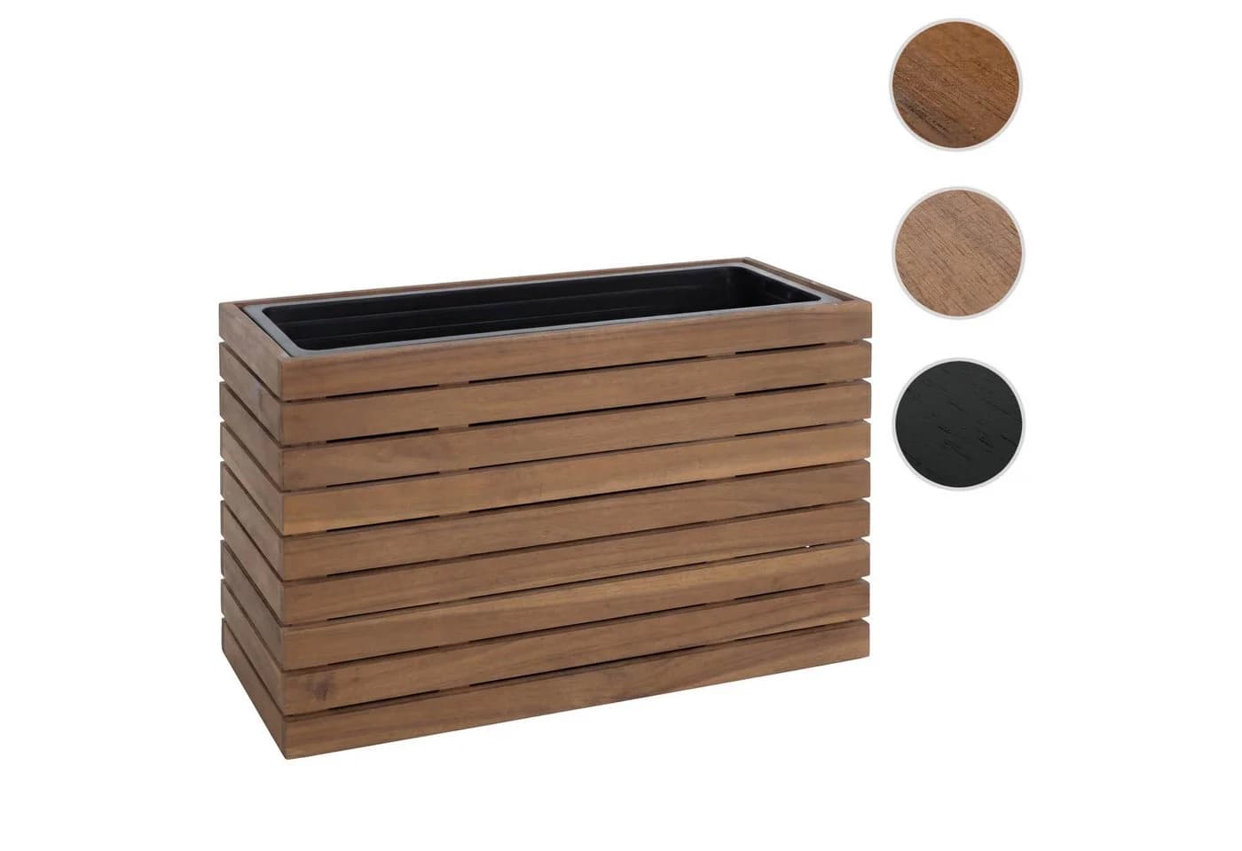 MCW Blumenkasten MCW-L21 Outdoor Akazienholz hellbraun - Bild 4