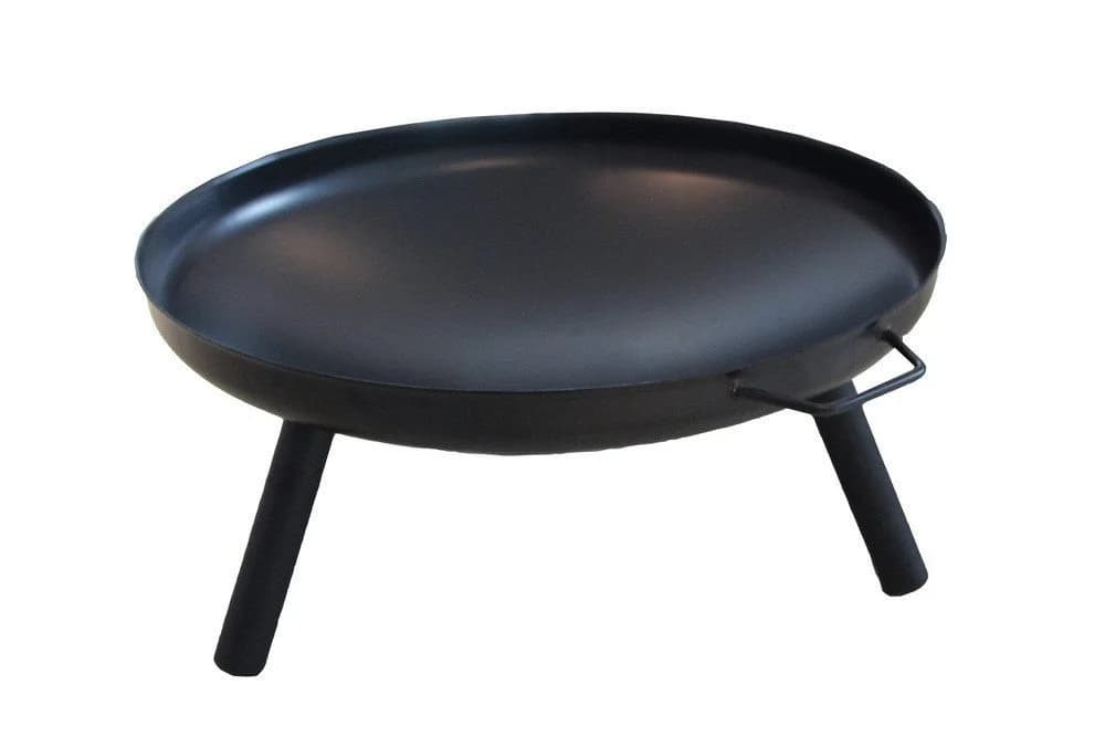 Kynast Feuerschale Schwarz 60 cm Garten Feuerstelle