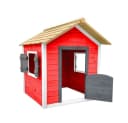 HOME DELUXE Spielhaus Das kleine Schloss Rot Holz Bild 3